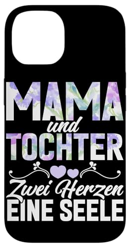 Mama Und Tochter Zwei Herzen Eine Seele Partnerlook Mami Hülle für iPhone 14 von Stolze Mama Tochter Mami Muttertag Partnerlook