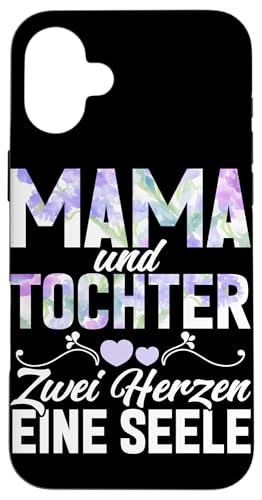 Mama Und Tochter Zwei Herzen Eine Seele Partnerlook Mami Hülle für iPhone 16 Plus Mama Und Tochter Zwei Herzen Eine Seele Partnerlook Mami Hülle für iPhone 16 Plus von Stolze Mama Tochter Mami Muttertag Partnerlook