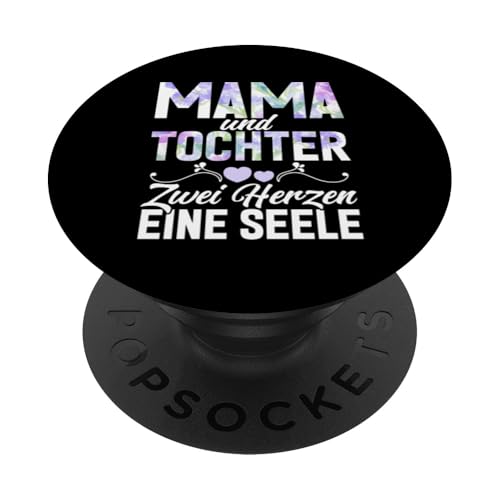 Mama Und Tochter Zwei Herzen Eine Seele Partnerlook Mami PopSockets Klebender PopGrip Mama Und Tochter Zwei Herzen Eine Seele Partnerlook Mami PopSockets Klebender PopGrip von Stolze Mama Tochter Mami Muttertag Partnerlook