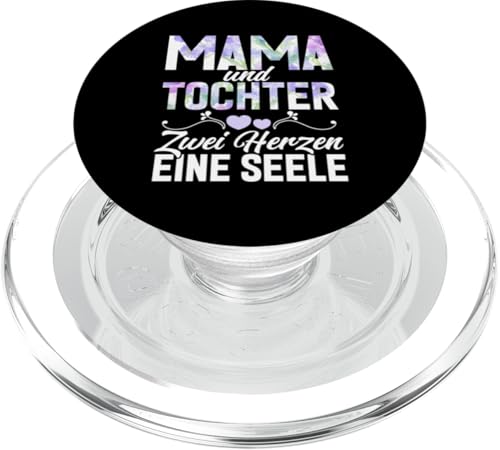 Mama Und Tochter Zwei Herzen Eine Seele Partnerlook Mami PopSockets PopGrip für MagSafe Mama Und Tochter Zwei Herzen Eine Seele Partnerlook Mami PopSockets PopGrip für MagSafe von Stolze Mama Tochter Mami Muttertag Partnerlook