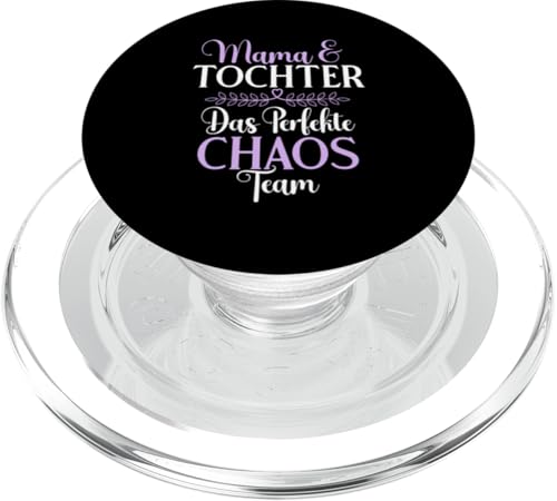 Mama & Tochter Das Perfekte Chaos Team Muttertag Partnerlook PopSockets PopGrip für MagSafe Mama & Tochter Das Perfekte Chaos Team Muttertag Partnerlook PopSockets PopGrip für MagSafe von Stolze Mama Tochter Mami Muttertag Partnerlook