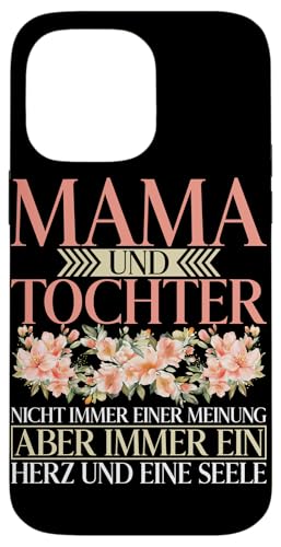 Mama & Tochter Immer Ein Herz Und Eine Seele Partnerlook Hülle für iPhone 14 Pro Max Mama & Tochter Immer Ein Herz Und Eine Seele Partnerlook Hülle für iPhone 14 Pro Max von Stolze Mama Tochter Mami Muttertag Partnerlook