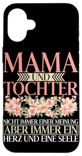 Mama & Tochter Immer Ein Herz Und Eine Seele Partnerlook Hülle für iPhone 16 Plus Mama & Tochter Immer Ein Herz Und Eine Seele Partnerlook Hülle für iPhone 16 Plus von Stolze Mama Tochter Mami Muttertag Partnerlook