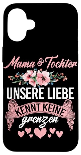 Mama & Tochter Unsere Liebe Kennt Keine Grenzen Partnerlook Hülle für iPhone 16 Plus Mama & Tochter Unsere Liebe Kennt Keine Grenzen Partnerlook Hülle für iPhone 16 Plus von Stolze Mama Tochter Mami Muttertag Partnerlook