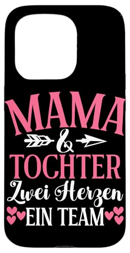 Mama & Tochter Zwei Herzen Ein Team Partnerlook Muttertag Hülle für iPhone 15 Pro Mama & Tochter Zwei Herzen Ein Team Partnerlook Muttertag Hülle für iPhone 15 Pro von Stolze Mama Tochter Mami Muttertag Partnerlook