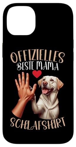 Offizielles Beste Mama Schlafshirt Labrador Muttertag Hund Hülle für iPhone 14 Plus von Stolze Schlafende Mama Liebevolle Mami Mutter