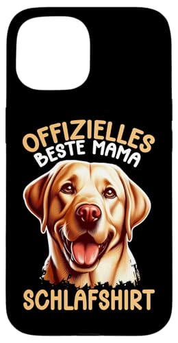 Offizielles Beste Mama Schlafshirt Labrador Muttertag Hund Hülle für iPhone 15 Offizielles Beste Mama Schlafshirt Labrador Muttertag Hund Hülle für iPhone 15 von Stolze Schlafende Mama Liebevolle Mami Mutter