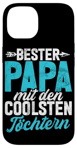 Bester Papa Mit Den Coolsten Töchtern Vatertag Papa Tochter Hülle für iPhone 14 Bester Papa Mit Den Coolsten Töchtern Vatertag Papa Tochter Hülle für iPhone 14 von Stolzer Liebevoller Papa Vater Daddy Einer Tochter