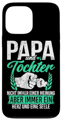 Papa Und Tochter Nicht Immer Einer Meinung Aber Immer Herz Hülle für iPhone 13 Pro Max Papa Und Tochter Nicht Immer Einer Meinung Aber Immer Herz Hülle für iPhone 13 Pro Max von Stolzer Liebevoller Papa Vater Daddy Einer Tochter
