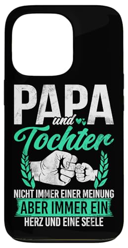 Papa Und Tochter Nicht Immer Einer Meinung Aber Immer Herz Hülle für iPhone 13 Pro Papa Und Tochter Nicht Immer Einer Meinung Aber Immer Herz Hülle für iPhone 13 Pro von Stolzer Liebevoller Papa Vater Daddy Einer Tochter