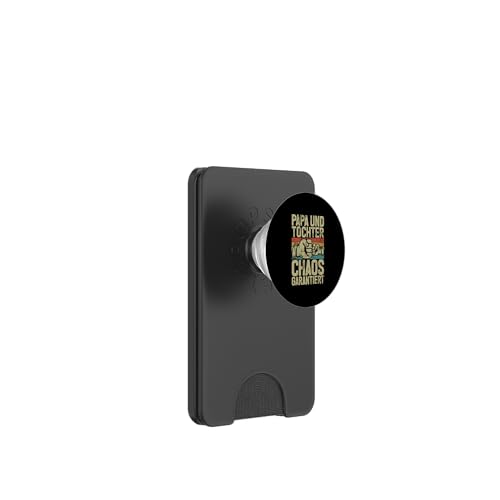 Papa & Tochter Chaos Garantiert Vatertag Stolzer Vater PopSockets PopWallet für MagSafe Papa & Tochter Chaos Garantiert Vatertag Stolzer Vater PopSockets PopWallet für MagSafe von Stolzer Liebevoller Papa Vater Daddy Einer Tochter