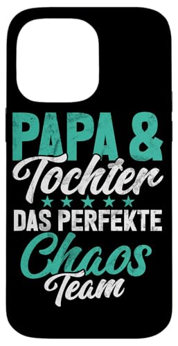 Papa & Tochter Das Perfekte Chaos Team Vatertag Vater Hülle für iPhone 14 Pro Max Papa & Tochter Das Perfekte Chaos Team Vatertag Vater Hülle für iPhone 14 Pro Max von Stolzer Liebevoller Papa Vater Daddy Einer Tochter