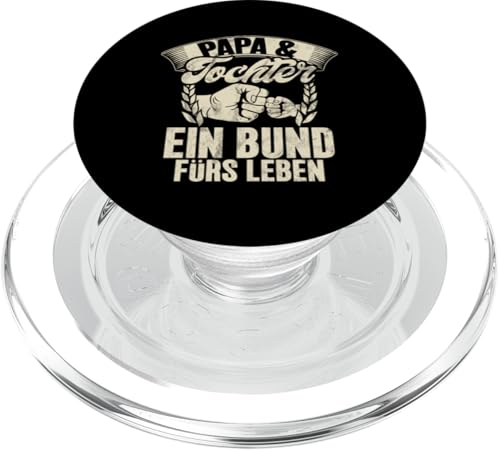 Papa & Tochter Ein Bund Fürs Leben Vatertag Stolzer Vater PopSockets PopGrip für MagSafe von Stolzer Liebevoller Papa Vater Daddy Einer Tochter