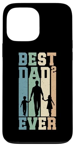 Best Dad Ever Papa Von 2 Söhnen Vatertag Vaterschaft Hülle für iPhone 13 Pro Max von Stolzer Liebevoller Papa Vater Daddy Von Söhnen