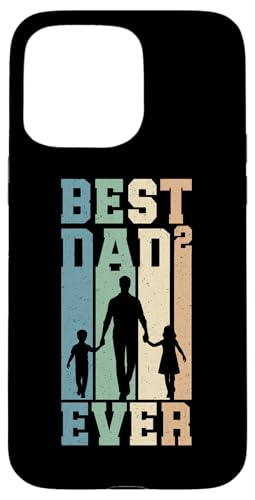 Best Dad Ever Papa Von 2 Söhnen Vatertag Vaterschaft Hülle für iPhone 15 Pro Max von Stolzer Liebevoller Papa Vater Daddy Von Söhnen