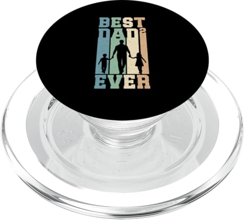 Best Dad Ever Papa Von 2 Söhnen Vatertag Vaterschaft PopSockets PopGrip für MagSafe von Stolzer Liebevoller Papa Vater Daddy Von Söhnen