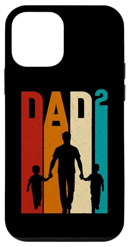 Dad Papa Von 2 Söhnen Vatertag Vaterschaft Elternteil Hülle für iPhone 12 mini von Stolzer Liebevoller Papa Vater Daddy Von Söhnen