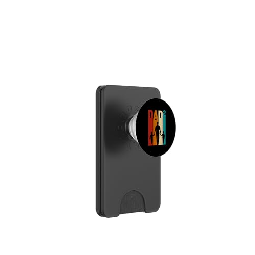 Dad Papa Von 2 Söhnen Vatertag Vaterschaft Elternteil PopSockets PopWallet für MagSafe von Stolzer Liebevoller Papa Vater Daddy Von Söhnen