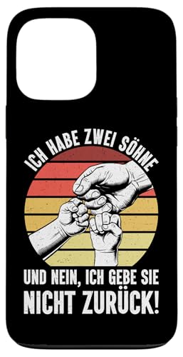 Ich Habe Zwei Söhne Und Nein Ich Gebe Sie Nicht Zurück Hülle für iPhone 13 Pro Max Ich Habe Zwei Söhne Und Nein Ich Gebe Sie Nicht Zurück Hülle für iPhone 13 Pro Max von Stolzer Liebevoller Papa Vater Daddy Von Söhnen