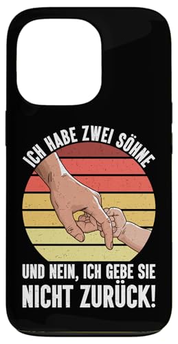 Ich Habe Zwei Söhne Und Nein Ich Gebe Sie Nicht Zurück Hülle für iPhone 13 Pro Ich Habe Zwei Söhne Und Nein Ich Gebe Sie Nicht Zurück Hülle für iPhone 13 Pro von Stolzer Liebevoller Papa Vater Daddy Von Söhnen