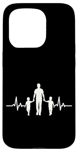 Papa Von 2 Söhnen Vatertag Vaterschaft Elternteil Hülle für iPhone 15 Pro von Stolzer Liebevoller Papa Vater Daddy Von Söhnen