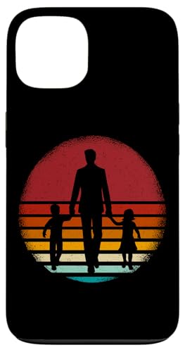 Papa Von 2 Söhnen Vatertag Vaterschaft Elternteil Vater Hülle für iPhone 13 von Stolzer Liebevoller Papa Vater Daddy Von Söhnen