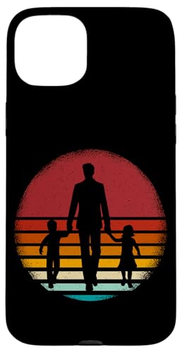 Papa Von 2 Söhnen Vatertag Vaterschaft Elternteil Vater Hülle für iPhone 15 Plus von Stolzer Liebevoller Papa Vater Daddy Von Söhnen