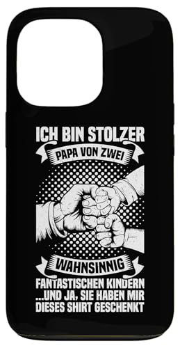 Stolzer Papa Von Zwei Kindern Vatertag Papa Von 2 Söhnen Hülle für iPhone 13 Pro Stolzer Papa Von Zwei Kindern Vatertag Papa Von 2 Söhnen Hülle für iPhone 13 Pro von Stolzer Liebevoller Papa Vater Daddy Von Söhnen