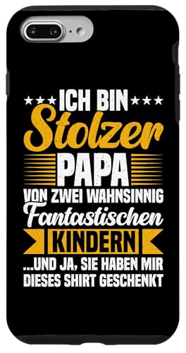 Stolzer Papa Von Zwei Kindern Vatertag Vaterschaft Hülle für iPhone 7 Plus/8 Plus Stolzer Papa Von Zwei Kindern Vatertag Vaterschaft Hülle für iPhone 7 Plus/8 Plus von Stolzer Liebevoller Papa Vater Daddy Von Söhnen