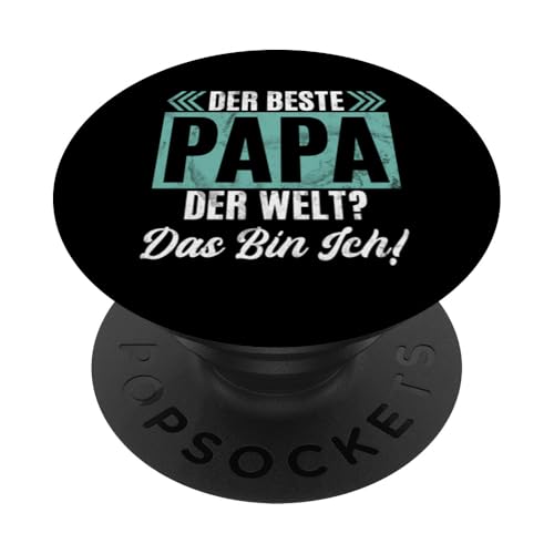 Beste Papa Der Welt Das Bin Ich Lustige Vatertag Sprüche PopSockets Klebender PopGrip Beste Papa Der Welt Das Bin Ich Lustige Vatertag Sprüche PopSockets Klebender PopGrip von Stolzer Liebevoller Papa Vatertagsgeschenk Daddy