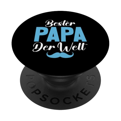 Bester Papa Der Welt Papa Witze Lustige Sprüche Vatertag PopSockets Klebender PopGrip von Stolzer Liebevoller Papa Vatertagsgeschenk Daddy
