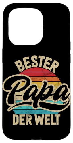 Bester Papa Der Welt Vater Sprüche Vatertag Witze Retro Hülle für iPhone 15 Pro Bester Papa Der Welt Vater Sprüche Vatertag Witze Retro Hülle für iPhone 15 Pro von Stolzer Liebevoller Papa Vatertagsgeschenk Daddy