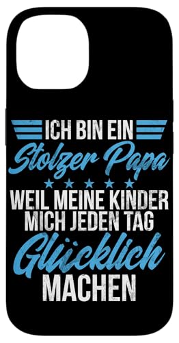 Bin Ein Stolzer Papa Meine Kinder Mich Glücklich Machen Hülle für iPhone 14 Bin Ein Stolzer Papa Meine Kinder Mich Glücklich Machen Hülle für iPhone 14 von Stolzer Liebevoller Papa Vatertagsgeschenk Daddy