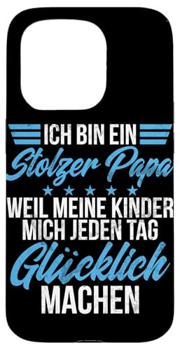 Bin Ein Stolzer Papa Meine Kinder Mich Glücklich Machen Hülle für iPhone 15 Pro Bin Ein Stolzer Papa Meine Kinder Mich Glücklich Machen Hülle für iPhone 15 Pro von Stolzer Liebevoller Papa Vatertagsgeschenk Daddy