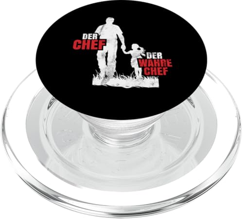 Der Chef Der Wahre Chef Vater Papa Lustige Sprüche Vatertag PopSockets PopGrip für MagSafe Der Chef Der Wahre Chef Vater Papa Lustige Sprüche Vatertag PopSockets PopGrip für MagSafe von Stolzer Liebevoller Papa Vatertagsgeschenk Daddy