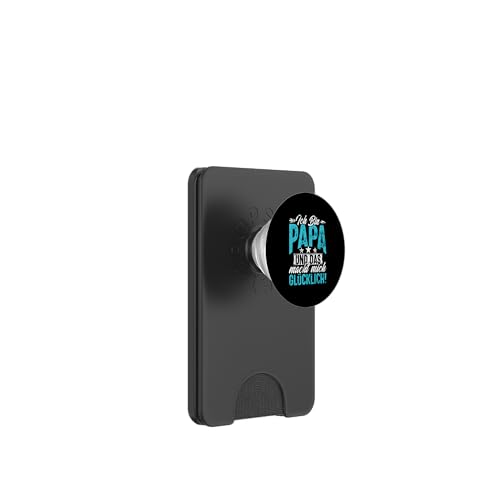 Ich Bin Papa Und Das Macht Mich Glücklich Lustige Vatertag PopSockets PopWallet für MagSafe von Stolzer Liebevoller Papa Vatertagsgeschenk Daddy