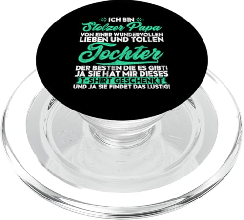 Ich Bin Stolzer Papa Einer Wundervollen Tochter Vatertag PopSockets PopGrip für MagSafe Ich Bin Stolzer Papa Einer Wundervollen Tochter Vatertag PopSockets PopGrip für MagSafe von Stolzer Liebevoller Papa Vatertagsgeschenk Daddy