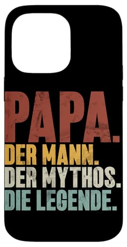 Papa Der Mann Der Mythos Die Legende Retro Vatertag Sprüche Hülle für iPhone 14 Pro Max Papa Der Mann Der Mythos Die Legende Retro Vatertag Sprüche Hülle für iPhone 14 Pro Max von Stolzer Liebevoller Papa Vatertagsgeschenk Daddy