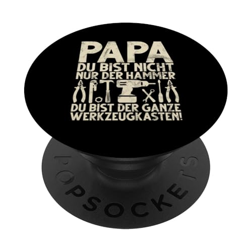 Papa Lustige Vatergtag Sprüche Stolzer Vater Vaterschaft PopSockets Klebender PopGrip von Stolzer Liebevoller Papa Vatertagsgeschenk Daddy