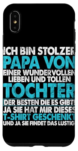 Stolzer Papa Einer Wundervollen Tocher Vatertag Sprüche Hülle für iPhone XS Max Stolzer Papa Einer Wundervollen Tocher Vatertag Sprüche Hülle für iPhone XS Max von Stolzer Liebevoller Papa Vatertagsgeschenk Daddy