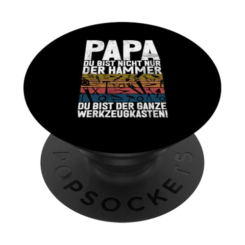 Stolzer Papa Lustige Sprüche Vatertag Vater Elternteil PopSockets Klebender PopGrip von Stolzer Liebevoller Papa Vatertagsgeschenk Daddy