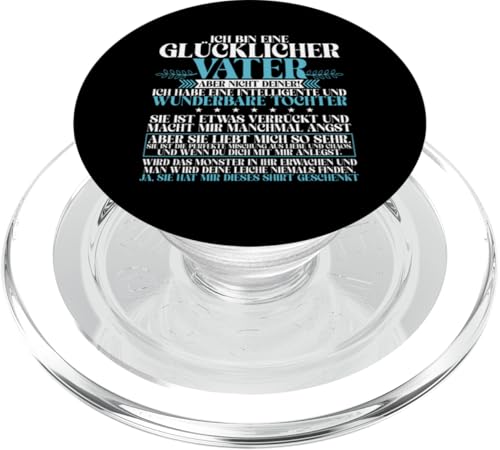 Vater Stolzer Papa Lustige Vatertag Sprüche Vaterschaft PopSockets PopGrip für MagSafe von Stolzer Liebevoller Papa Vatertagsgeschenk Daddy