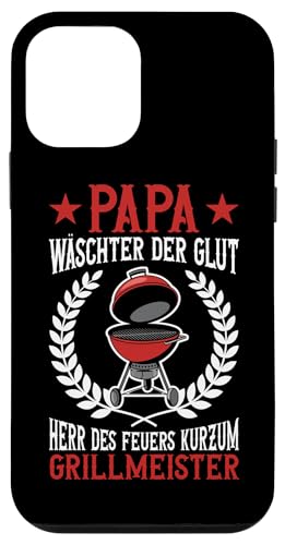 Papa Wäschter Der Glut Herr Des Feuers Kurzum Grillmeister Hülle für iPhone 12 mini von Stolzer Papa Grill Liebender Vater Daddy