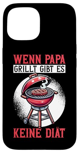 Wenn Papa Grillt Gibt Es Keine Diät Grill Papa Vatertag Hülle für iPhone 15 Wenn Papa Grillt Gibt Es Keine Diät Grill Papa Vatertag Hülle für iPhone 15 von Stolzer Papa Grill Liebender Vater Daddy