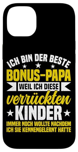 Beste Bonus Papa Weil Ich Diese Kinder Noch Will Stiefvater Hülle für iPhone 14 Plus Beste Bonus Papa Weil Ich Diese Kinder Noch Will Stiefvater Hülle für iPhone 14 Plus von Stolzer Papa Stiefvater Liebevoller Daddy Vater