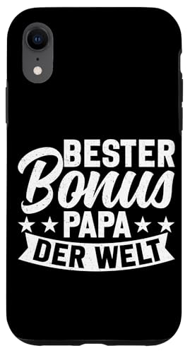 Bester Bonus Papa Der Welt Vaterschaft Vater Stiefvater Hülle für iPhone XR Bester Bonus Papa Der Welt Vaterschaft Vater Stiefvater Hülle für iPhone XR von Stolzer Papa Stiefvater Liebevoller Daddy Vater