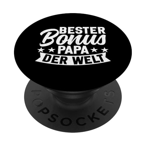 Bester Bonus Papa Der Welt Vaterschaft Vater Stiefvater PopSockets Klebender PopGrip Bester Bonus Papa Der Welt Vaterschaft Vater Stiefvater PopSockets Klebender PopGrip von Stolzer Papa Stiefvater Liebevoller Daddy Vater