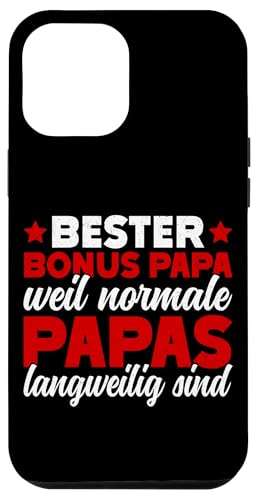 Bester Bonus Papa Weil Normale Papas Langweilig Sind Vater Hülle für iPhone 12 Pro Max Bester Bonus Papa Weil Normale Papas Langweilig Sind Vater Hülle für iPhone 12 Pro Max von Stolzer Papa Stiefvater Liebevoller Daddy Vater