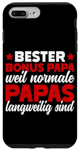Bester Bonus Papa Weil Normale Papas Langweilig Sind Vater Hülle für iPhone 7 Plus/8 Plus Bester Bonus Papa Weil Normale Papas Langweilig Sind Vater Hülle für iPhone 7 Plus/8 Plus von Stolzer Papa Stiefvater Liebevoller Daddy Vater