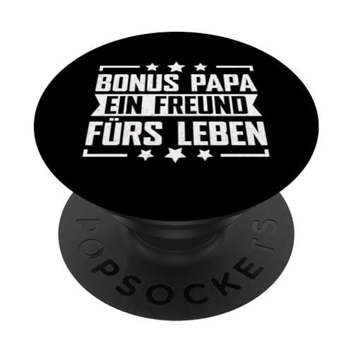Bonus Papa Ein Freund Fürs Leben Stiefvater Vatertag Papa PopSockets Klebender PopGrip Bonus Papa Ein Freund Fürs Leben Stiefvater Vatertag Papa PopSockets Klebender PopGrip von Stolzer Papa Stiefvater Liebevoller Daddy Vater